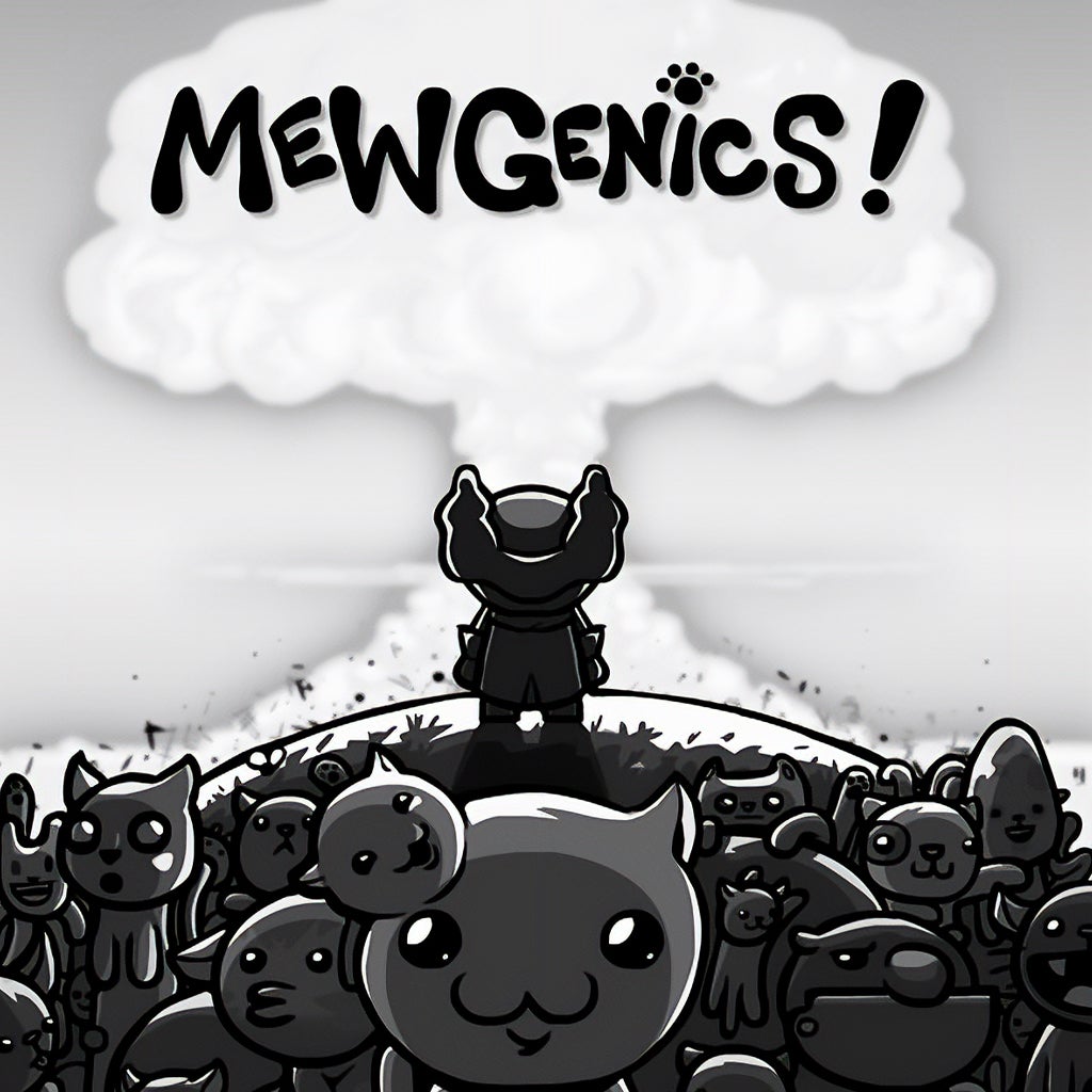 Mewgenics Key Art - Mushroom Cloud